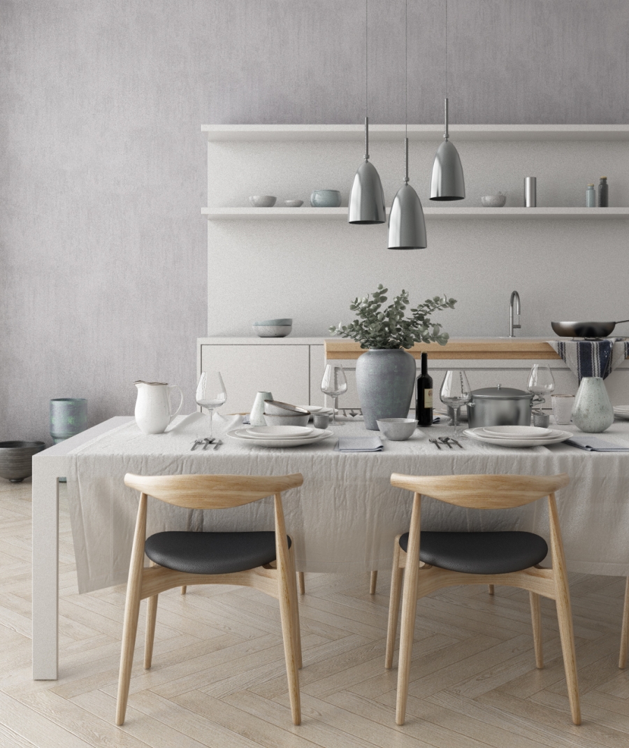 3D RENDERING_INTERIOR DESIGN_kitchen detail